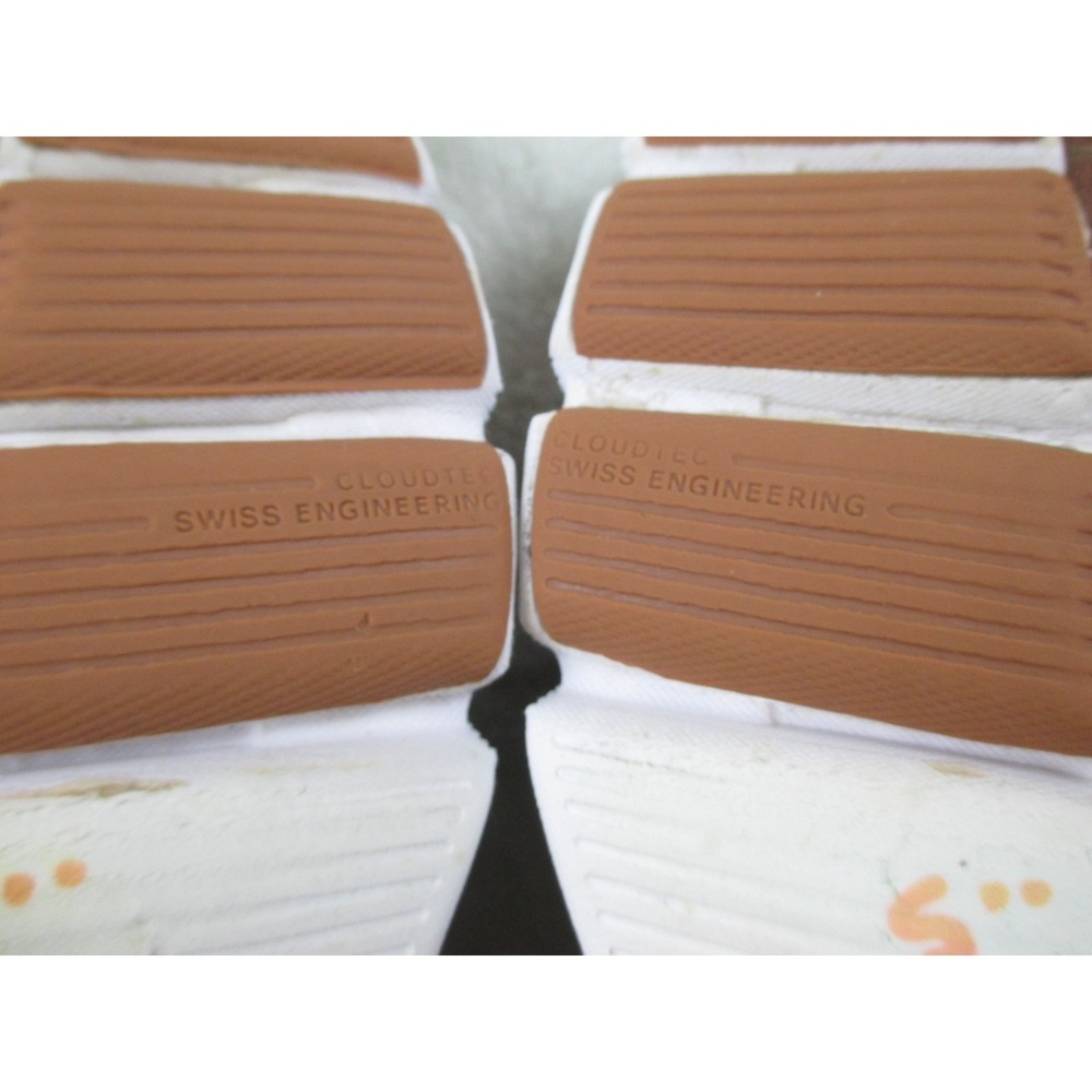 ON Cloud X Running Shoes Mens Size 10 Orange White Athletic Sneakers Training - Picture 12 of 16